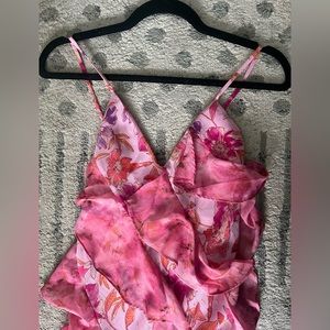 Misa Los Angeles - Ruffle maxi dress